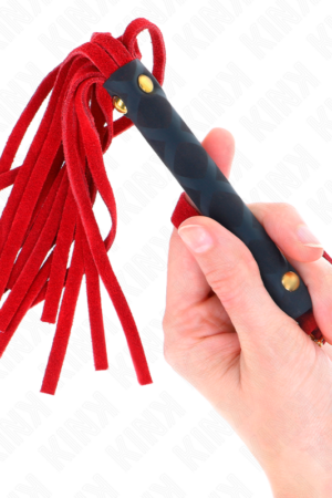 KINK - RED SUEDE MINI WHIP 30 CM