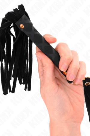 KINK - BLACK SUEDE MINI WHIP 30 CM