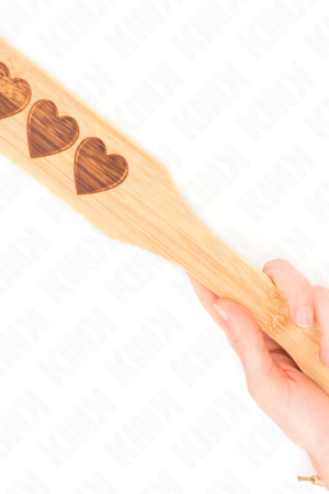 KINK - BAMBOO PALLET HEART DESIGN 32 X 5.5 CM