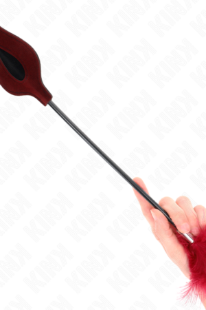 KINK - TICKLE FEATHERS WITH ROSE-SHAPED PADDLE 8 CM