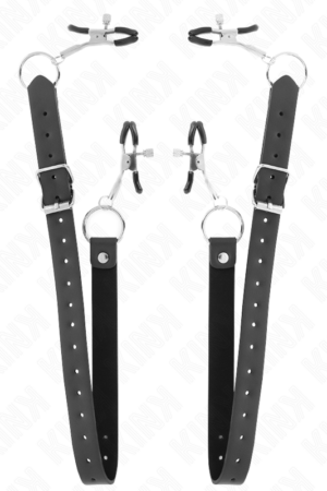 KINK - 4 CLIT CLAMPS ADJUSTABLE 34-48 CM