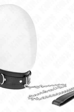 KINK - COLLAR WITH BELT 65 CM WITH STRAP BLACK 54 X 4.5 CM
