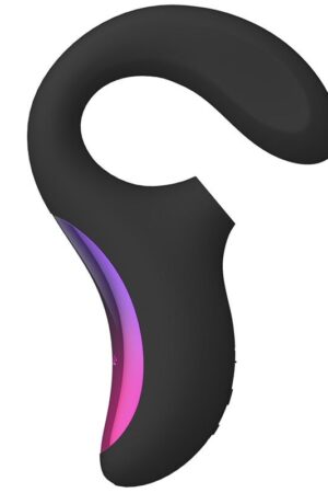 LELO - ENIGMA DOUBLE SUCTION STIMULATION MASSAGER BLACK