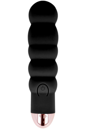 DOLCE VITA - VIBRADOR RECARGABLE SIX NEGRO 7 VELOCIDADES