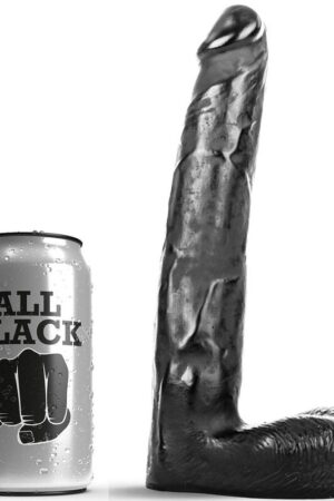 ALL BLACK - DILDO REALISTIC 21 CM