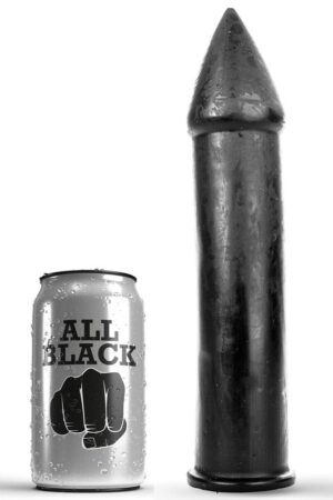 ALL BLACK - DILDO 24 CM
