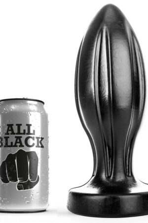ALL BLACK - ANAL PLUG 21 CM