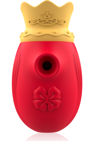 INTENSE - CLITORIS STIMULATOR 10 SUCTION AND LICKING MODES - RED