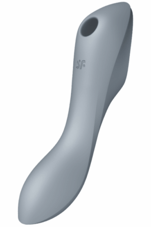 SATISFYER - CURVY TRINITY 3 AIR PULSE VIBRATOR GREY