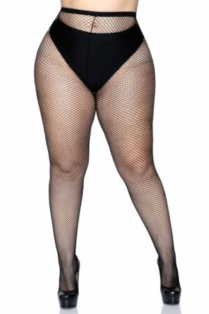 LEG AVENUE - MEDIAS EN RED TALLA GRANDE