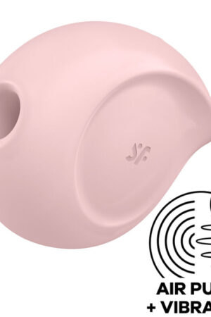 SATISFYER - SUGAR RUSH ESTIMULADOR Y VIBRADOR ROSA