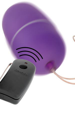 ONLINE - HUEVO VIBRADOR CON MANDO CONTROL REMOTO LILA