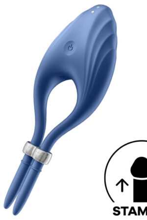 SATISFYER DUELIST ANILLO VIBRADOR - GRIS