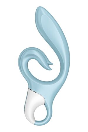 SATISFYER - LOVE ME VIBRADOR RABBIT ROJO
