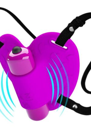 PRETTY LOVE - MASAJEADOR DE CLÍTORIS HEARTBEAT 10 MODOS DE VIBRACIÓN MORADO