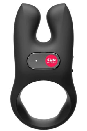 FUN FACTORY - NOS ANILLO VIBRADOR NEGRO