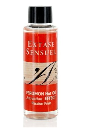 EXTASE SENSUAL - HEAT EFFECT MASSAGE OIL WITH PASSION FRUIT PHEROMONES 100 ML