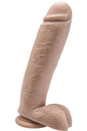 GET REAL - DILDO 25,5 CM CON TESTÍCULOS NATURAL