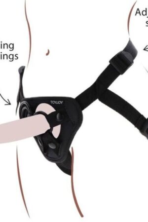 GET REAL - STRAP-ON HARNESS BLACK