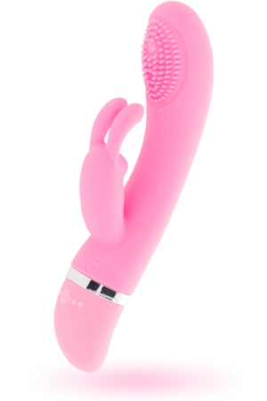 INTENSE - SUSY VIBRADOR OSCILANTE SILICONA RABBIT ROSA