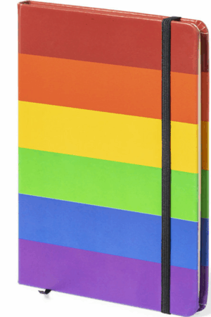 PRIDE - LGBT FLAG NOTEBOOK 15 x 21