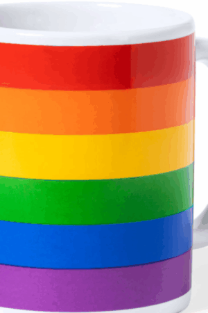 PRIDE - LGBT FLAG CUP IN INDIVIDUAL BOX KRAFT /en/pt/en/fr/it/