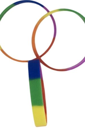 PRIDE - LGBT FLAG SILICONE BRACELET
