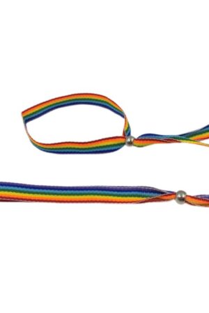PRIDE - LGBT FLAG SILVER BALL BRACELET
