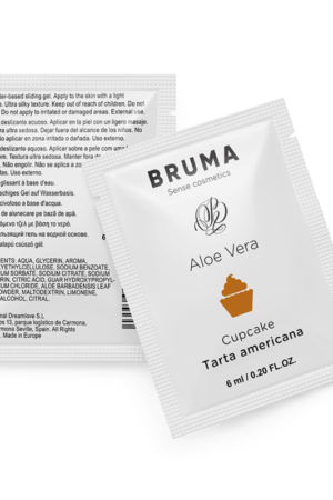BRUMA - ALOE VERA SLIDING GEL CUPCAKE FLAVOR 6 ML