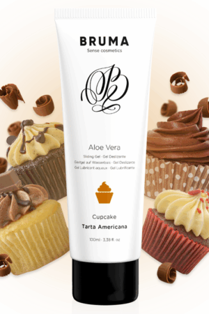 BRUMA - ALOE VERA SLIDING GEL CUPCAKE FLAVOR 100 ML