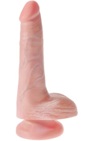 KING COCK - REALISTIC PENIS WITH BALLS 13.5 CM LIGHT