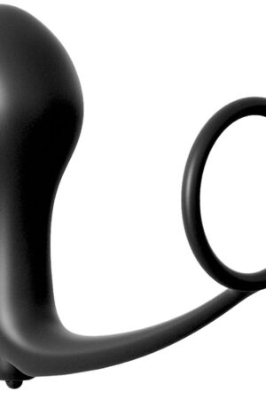 ANAL FANTASY ELITE COLLECTION - ASS-GASM COCKRING VIBRATOR PLUG