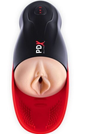 PDX ELITE - STROKER FUCK-O-MATIC VAGINA DOUBLE VIBRATION PENIS  TESTICLES