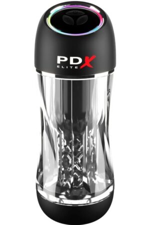 PDX ELITE - STROKER VIEWTUBE PRO VIBRATOR TRANSPARENT