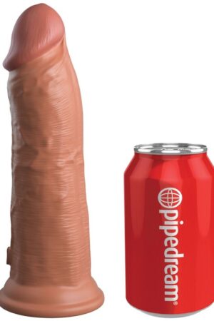 KING COCK - ELITE REALISTIC SILICONE DILDO 20.3 CM CARAMEL