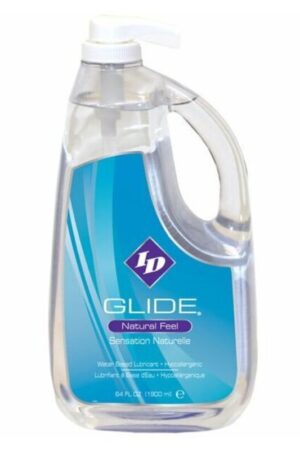 ID GLIDE - LUBRICANTE BASE AGUA + HIPOALERGENICO NATURAL FEEL 1900 ML