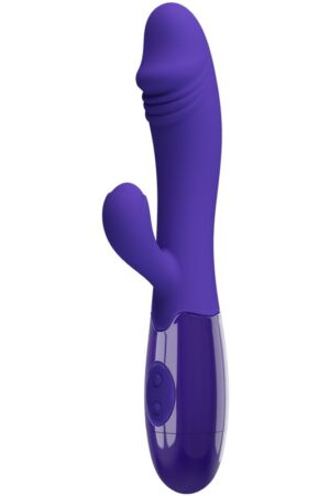 PRETTY LOVE - SNAPPY YOUTH VIBRADOR & ESTIMULADOR PUNTOG VIOLETA