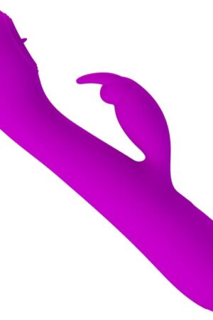 PRETTY LOVE - RACHEL RECHARGEABLE VIBRATOR WITH PURPLE SUCTION CUP