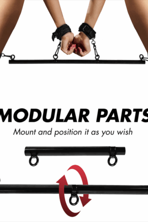 FETISH SUBMISSIVE BONDAGE - ADJUSTABLE SEPARATOR BAR 4 PIECES