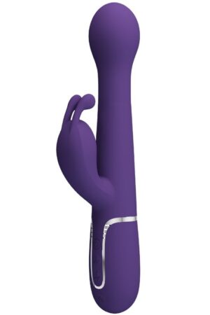 PRETTY LOVE - DEJON VIBRADOR RABBIT 3 EN 1 MULTIFUNCIÓN MORADO