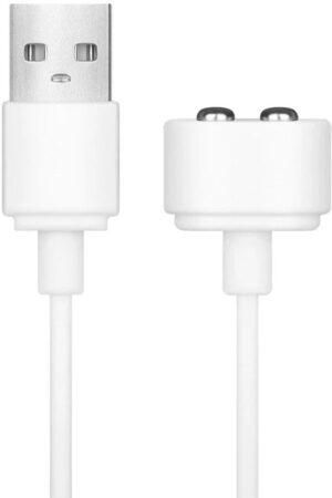 SATISFYER - CABLE USB CARGADOR BLANCO