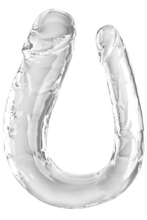 KING COCK - DOUBLE TROUBLE DOUBLE DILDO 44 CM CLEAR