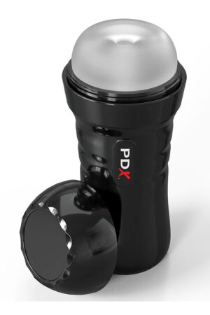 PDX EXTREME - SLIDE  GLIDE SELF-LUBRICATING MASTURBATOR CLEAR