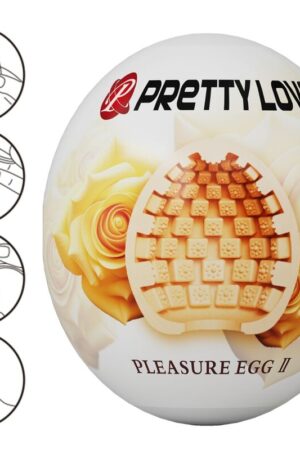 PRETTY LOVE - MASTURBADOR MASCULINO HUEVO NATURAL