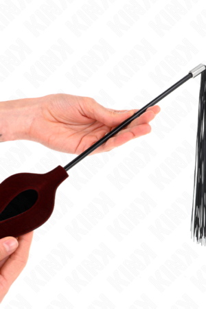 KINK - ROSE SHAPE SILICONE TASSEL WHIP 45 CM