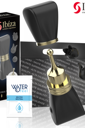 IBIZA - SET ESTIMULADOR CLITORIS LAZO CON 3 CABEZALES