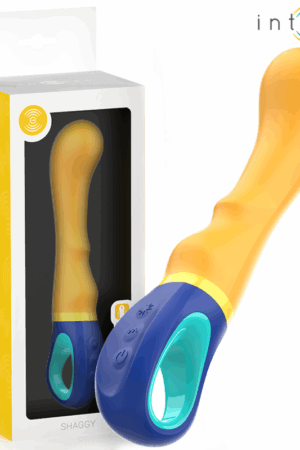 INTENSE - SHAGGY G-SPOT VIBRATOR YELLOW