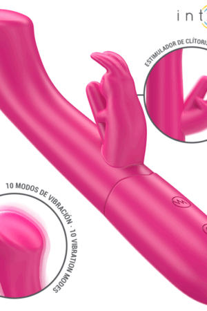INTENSE - JULIETA RABBIT VIBRATOR 18.6 CM 10 VIBRATIONS PINK