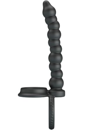 PRETTY LOVE - DILLION DOUBLE PENETRATION COCK RING BLACK