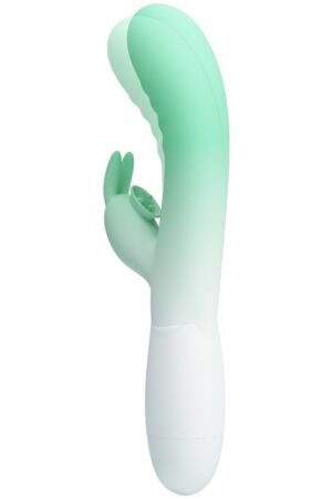 PRETTY LOVE - CERBERUS VIBRADOR RABBIT 3O VIBRACIONES VERDE